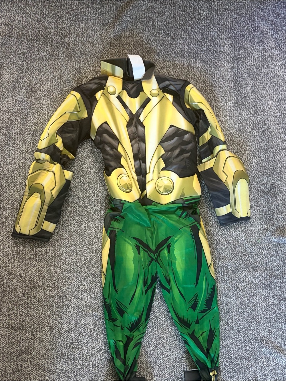 Avengers green and Gold Kids Superhero Costume - Brand:
